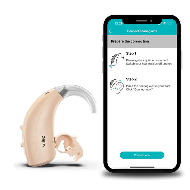 Vibe Super Power 8 Channel - Behind-The-Ear Hearing Aid | Mobile