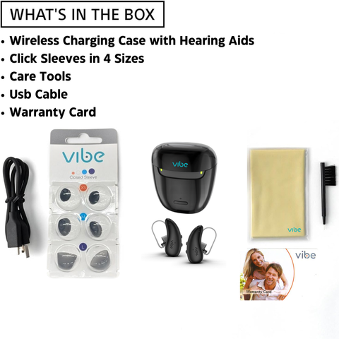 VIBE Complete Behind-The-Ear (RIC) Hearing Aid