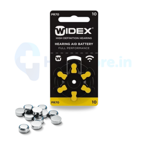 Widex Hearing Aid Battery- Size 10
