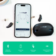 Soundbright - Discovery 16 Channel RIC - Rechargeable Bluetooth Hearing Aids With App Control