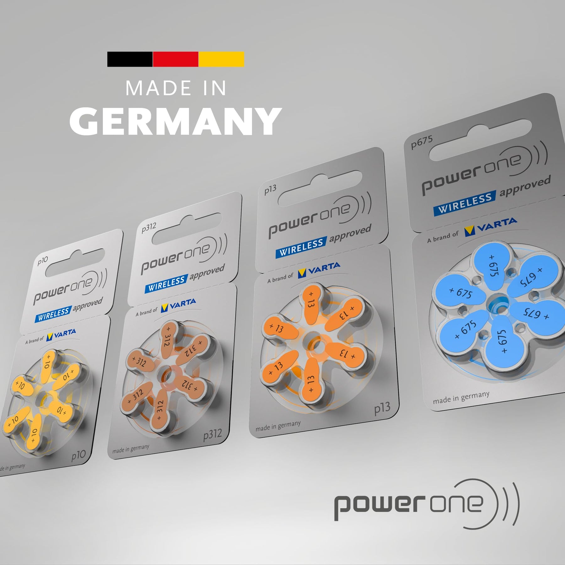 Power One Power One Hearing Aid Battery- Size 10 – hearstore.in